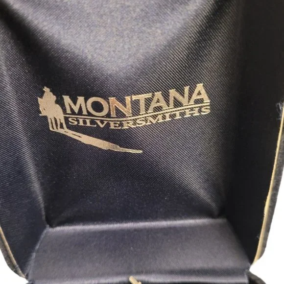 NWOT Montana Silversmiths Child's Cross Necklace/Earrings Set